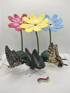 3種 アゲハチョウ いきもの大図鑑アドバンス バンダイ ガシャポン