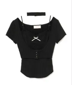 ANDMARY Regina vest set ブラック - メルカリ