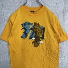 anvil 80s USA製 アニマルプリント　シングルステッチTシャツ　S