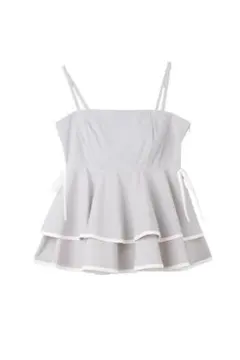 Lumiere Frilled Peplum Top herlipto - メルカリ