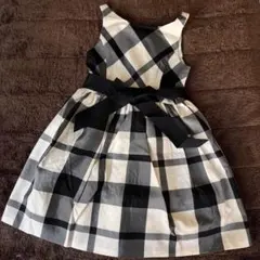 未使用　ポロラルフローレン　女の子フォマルドレス　チェックワンピース　５才120