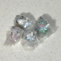 シナモン 夢みるエンジェルスイング1・2キーホルダー サンリオ 4点セット