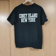 Champion CVC クルーネックプリントスウェットシャツ L