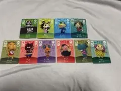 あつ森 amiiboカード 1弾 まとめ売り とたけけ あさみ かっぺい ケント