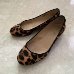 J.CREW ヒョウ柄　フラットパンプス 　ジェイクルーのサムネイル