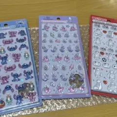 正規品　ボンボンドロップシール スティッチ　ヤングオイスター　ベイマックス