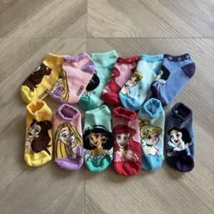 ディズニープリンセス 靴下 6足 9-13cm コストコ