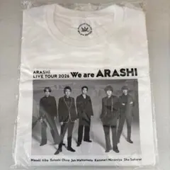 ARASHI LIVE TOUR 2026 We are ARASHI Tシャツ - メルカリ