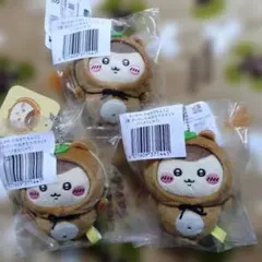 ちいかわ たぬきだもんくじ C賞ぜったいたぬきなマスコット くりまんじゅう 3点