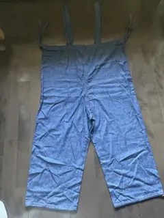 デニム調 サロペット レディース