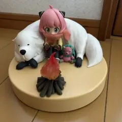 １番くじA賞スパイファミリー焚火ライトフィギュアアーニャ＆ボンド