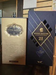 Royal Salute 21 The Signature <空箱・空瓶> - メルカリ