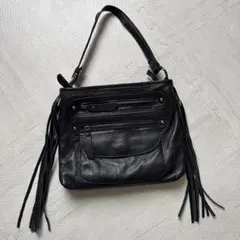 【お値下げ】美品⭐︎UNGRIDのフリンジバッグ