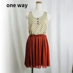 ワンピース ショート丈 春服 フェミニン 大人可愛い ワンウェイ one way