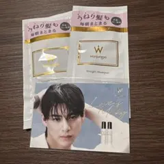 平野紫耀　ウォンジョンヨ　カード　シャンプートリートメント付き