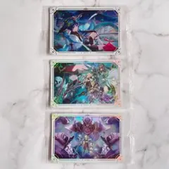 原神　シールウエハース 2 スカラマシュ(散兵×2、放浪者) 3枚セット