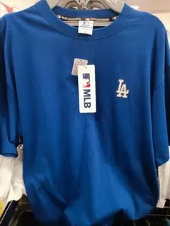 【新品タグ付き】MLB ドジャース 半袖 Tシャツ ブルー LLのサムネイル