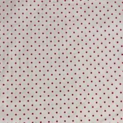 ドット柄　綿生地