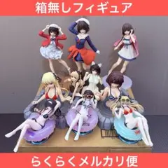 冴えない彼女の育てかたfine 箱無しフィギュア　10体セット　水着美少女　猫耳