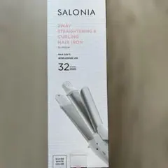 SALONIA　2WAYヘアアイロン　32mm