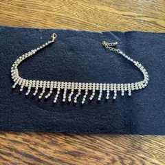 ゴールド ビジュー チョーカー