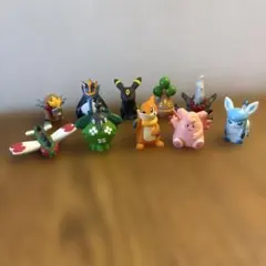 ポケモンキッズ 指人形 10個セット（ブラッキー、グレイシア、ダークライ 他）