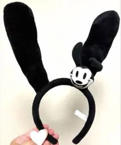 ディズニー オズワルド カチューシャ ブラック