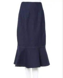 ingni デニム マーメイドスカート タイトスカート