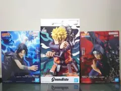 GIGO限定ナルト疾風伝フィギュアサスケ＆イタチグランジスタ うずまきナルト