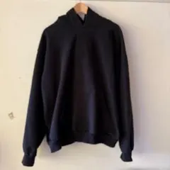 ロサンゼルスアパレル　14oz黒パーカー XLサイズ