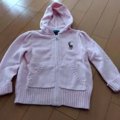 RALPH LAUREN ピンク カーディガン 24M