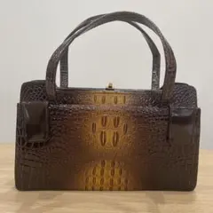 クロコダイル風ハンドバッグ