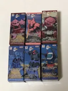 ガンダム メックサーガフィギュア （6種）【未開封品】 ガンダムプライズ「メックサーガフィギュア」最新見本公開！「第