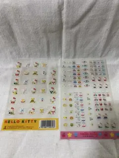 【1995年 当時物】ハローキティ スケジュールシール 平成レトロ サンリオ