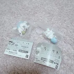 【2つセット】モモンガ スヤスヤますこっと2 つまんでつなげてマスコット