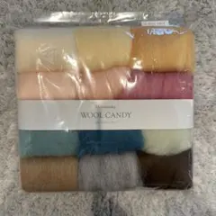 ハマナカ WOOL CANDY ウールキャンディ 12色セット フェルト羊毛