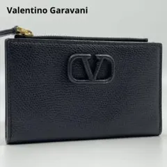 未使用に近い✨　Valentino Garavani 　折り財布　財布　レザーのサムネイル