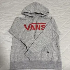 VANS グレー フード付きパーカー