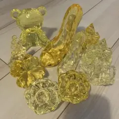 アクリルアイス　ハート置物　　お部屋が、明るくなります。 アクリルアイス ハート置物 お部屋が、明るくなります。 - メルカリ