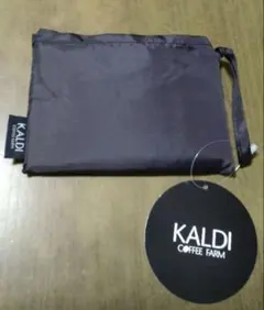 さ*と様 カルディ　オリジナルエコバッグ　◯ブラック