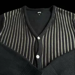 “Stripe” STUSSY Cardigan M Brown Woolのサムネイル