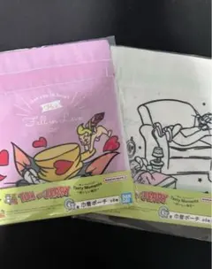 トムとジェリー 一番くじ G賞 巾着ポーチ
