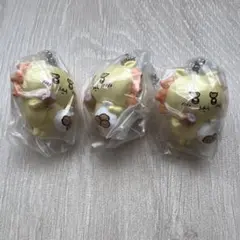 たべものいっぱいマスコットシーサー３個セット