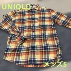 お値下げしました⭐︎ユニクロ　M メンズ　　チェックネルシャツ