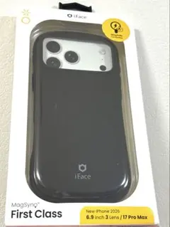 iPhone17 promax iFace ブラック ケース
