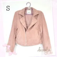 気まぐれ値下げ！dazzlin ♡ フェイクスウェード ライダースジャケット
