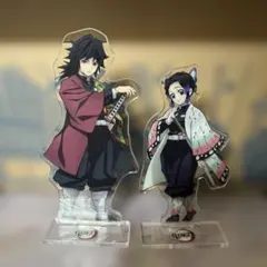 鬼滅の刃 全集中展　胡蝶しのぶ　冨岡義勇　アクリルスタンド
