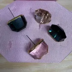 スワロフスキー アクリルピアス