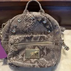 Juicy Couture パイソン柄 ミニリュック スタッズのサムネイル