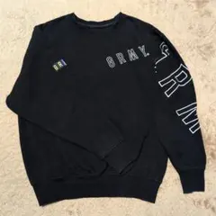 メンズ・GRMY ブラック トレーナー